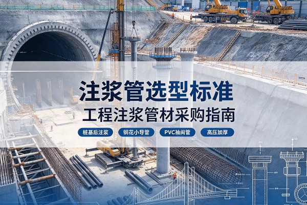 若尔盖注浆管选型标准